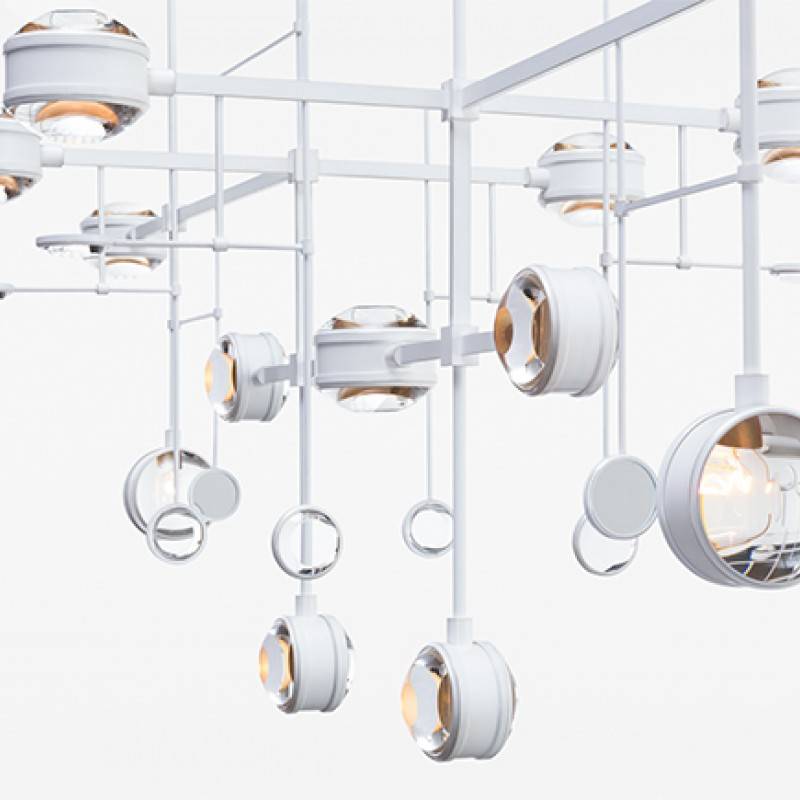 Alison Berger Lyra Chandelier Kneedler Fauchère Lighting